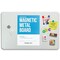 Display Magnetic Board for Wall - Metal Memo Board for Office, Home, Kitchen, and Classrooms - Great for Hanging Photos, Shopping Lists, and More - Includes Pre-Drilled Holes (17.5 x 12 In)